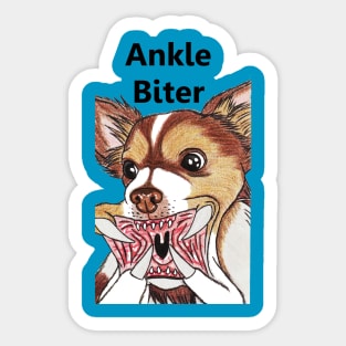 Ankle Biter Sticker